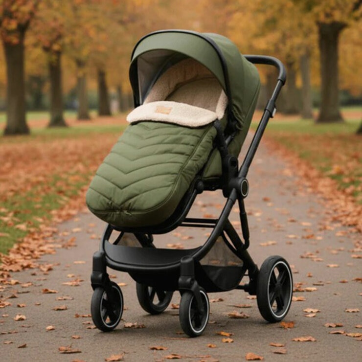 Clair De Lune Snug Universal Pushchair Footmuff in 2 Colours