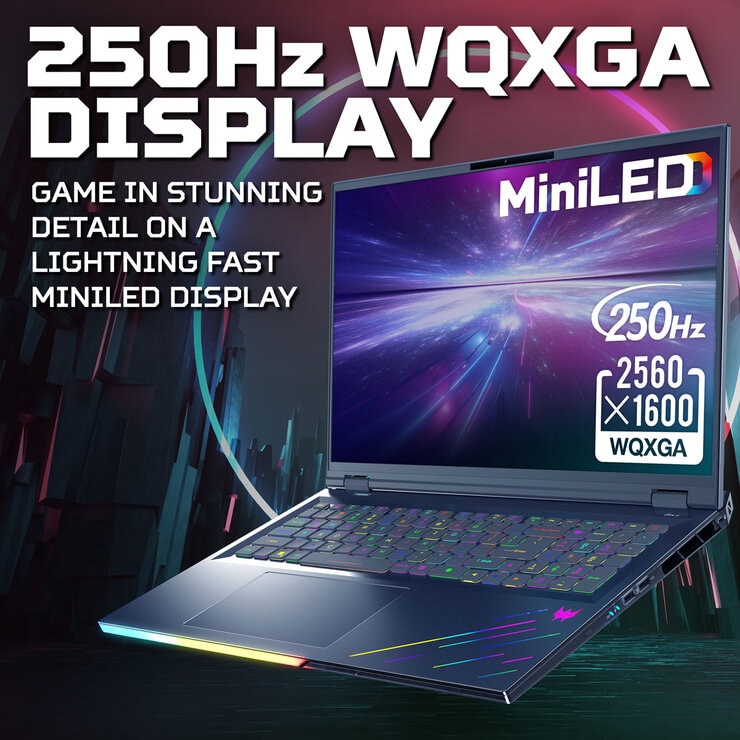 Acer Predator Helios 18, Intel Core Ultra 9, 32GB RAM, 1TB SSD NVIDIA GeForce RTX 5080, 18 Inch Gaming Laptop, NH.QVYEK.002 Acer Predator Helios 18, Intel Core Ultra 9, 32GB RAM, 1TB SSD NVIDIA GeForce RTX 5080, 18 Inch Gaming Laptop, NH.QVYEK.002