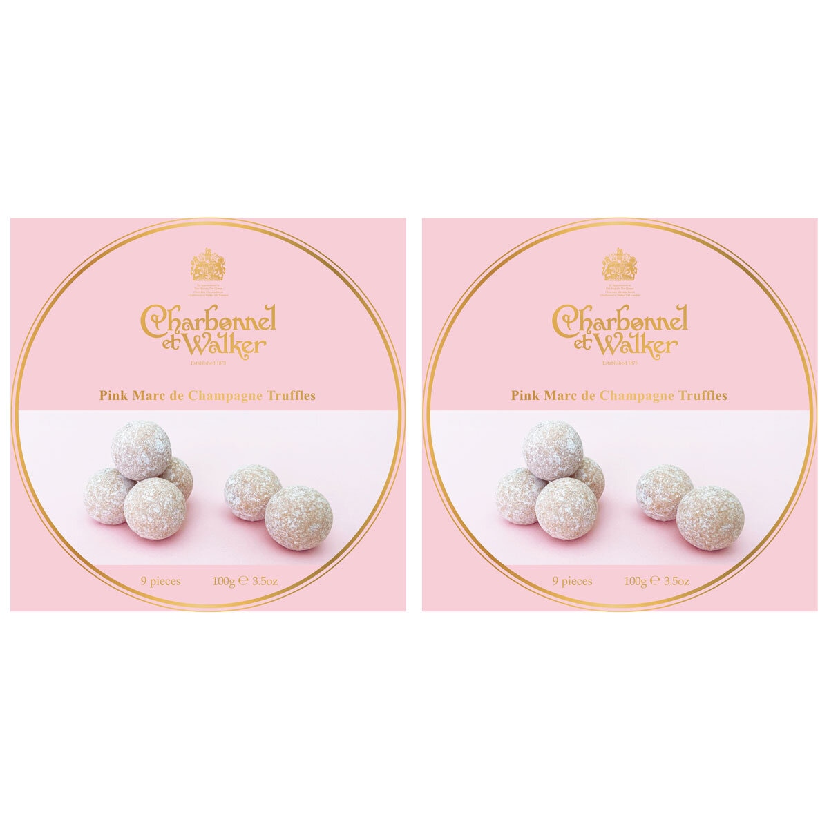 Charbonnel Et Walker Champagne Truffles, 2 x 100g
