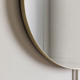 Gallery Hurston Eclipse Champagne Mirror, 60cm
