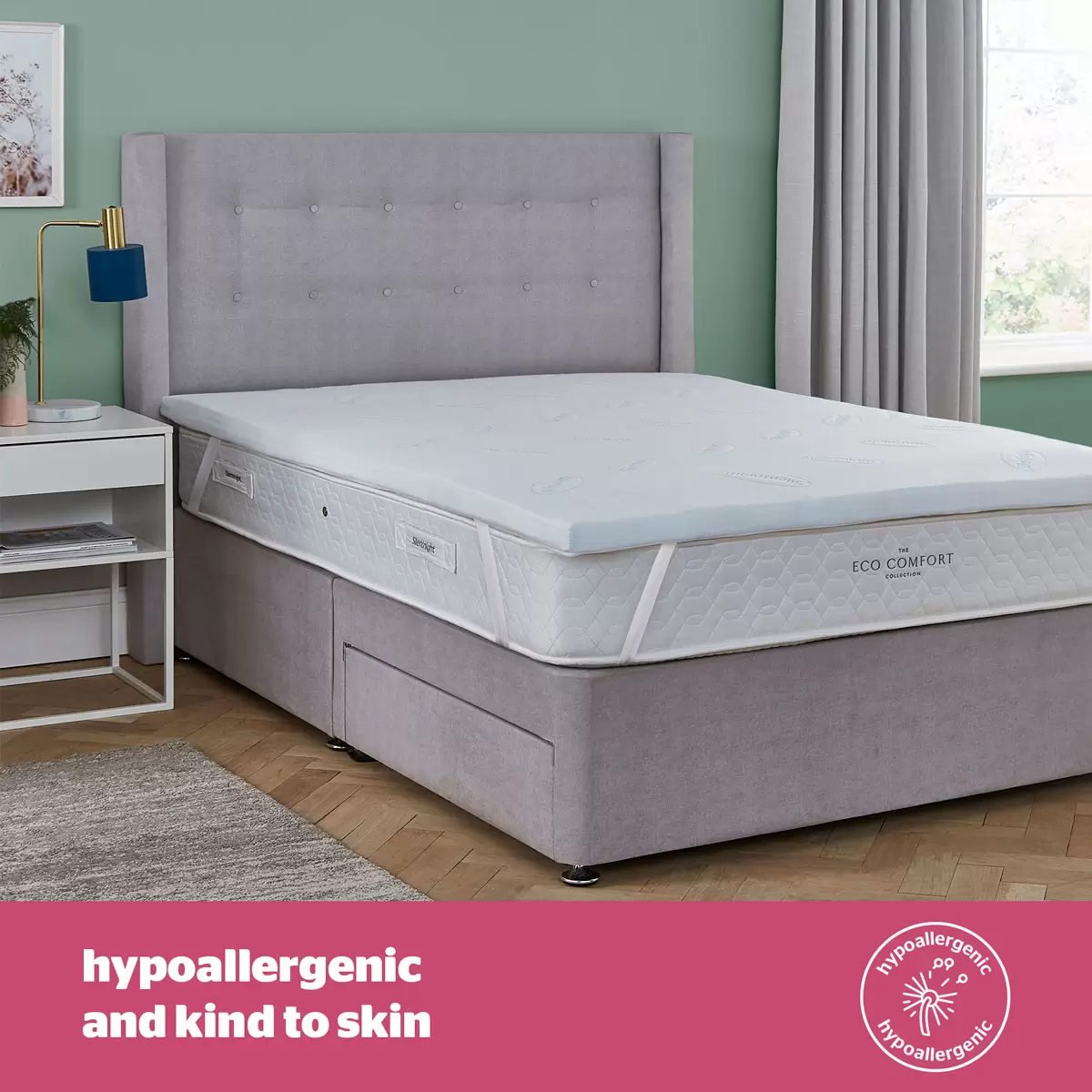 Silentnight Impress 7cm Memory Foam Mattress Topper in 4 Sizes Comfort Support - Picture 10 of 40