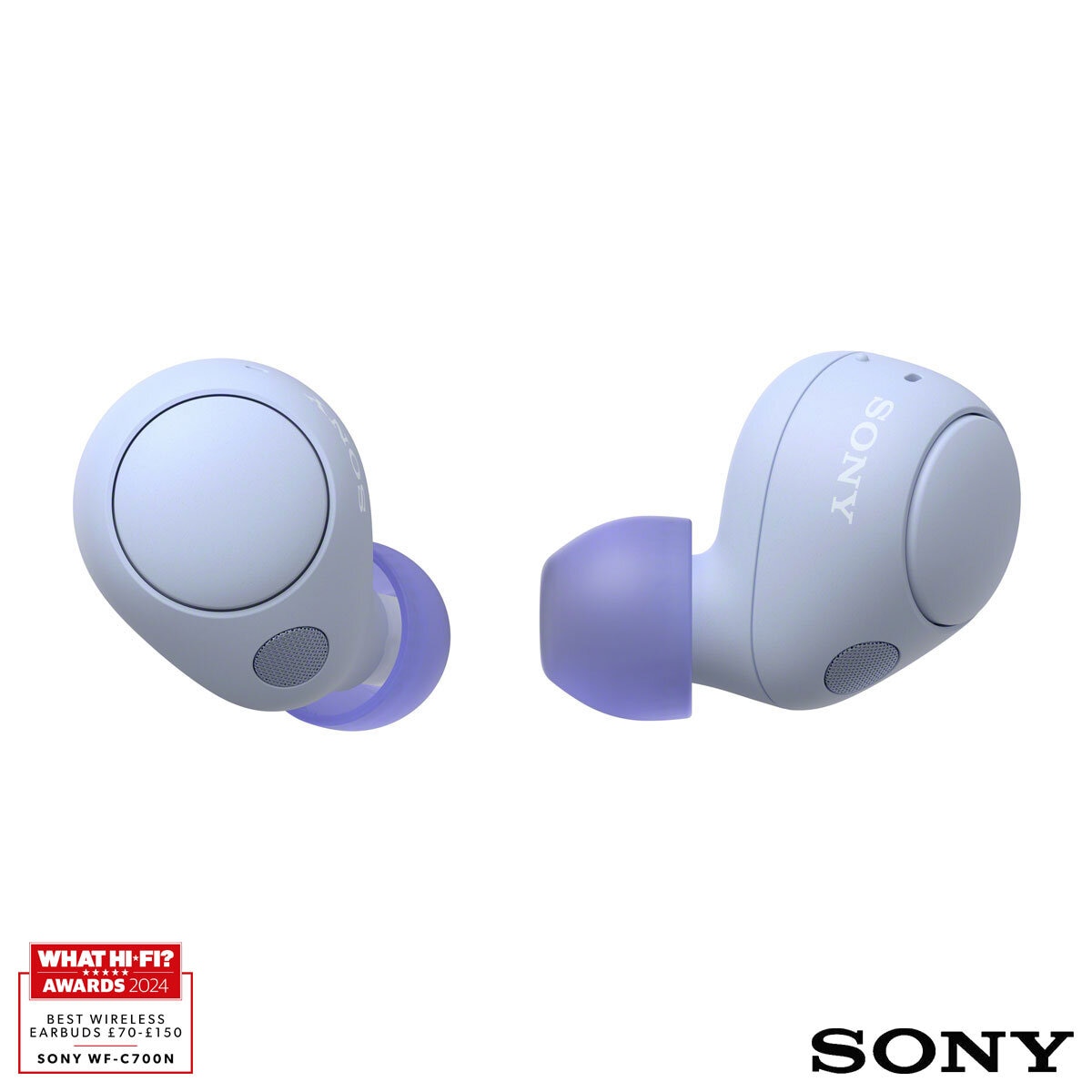 Sony WF-C700NV Noise Cancelling In-Ear Headphones in Violet