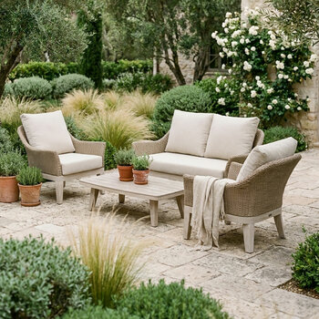 Kettler Avora 4 Piece Deep Seating Set Kettler Avora 4 Piece Deep Seating Set