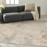 Calvin Klein Summit Cream Ivory Rug, in 3 Sizes