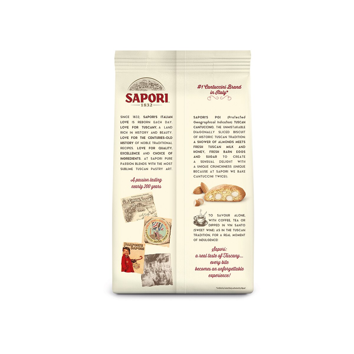 Sapori Cantuccini Almond Biscuit, 800g