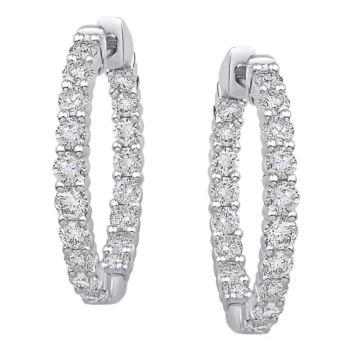 Round Brilliant 1.50 ctw Diamond 14kt White Gold