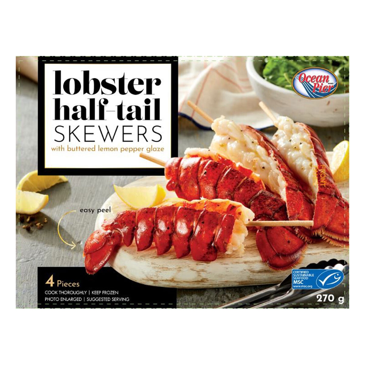 Ocean Pier Lobster Tail Skewers, 270g