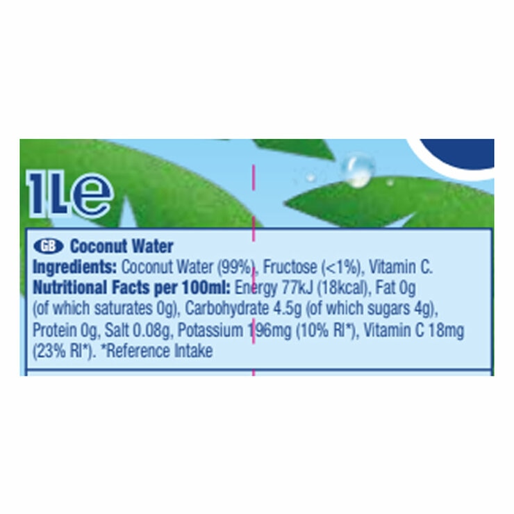 Ingreidients and nutritional info