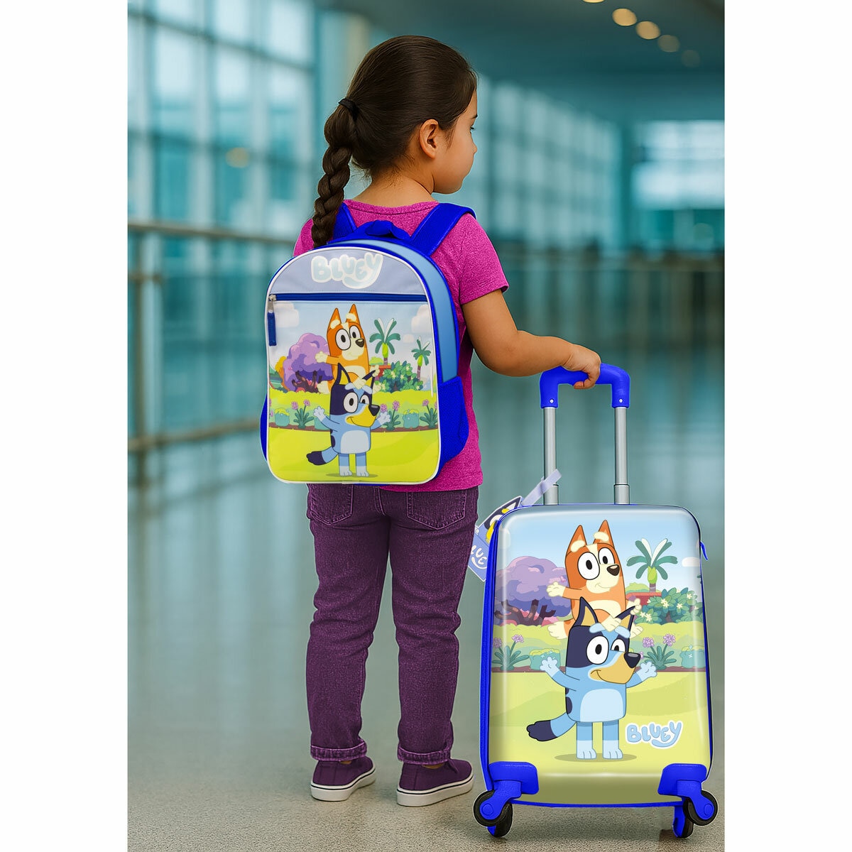 License 2 Piece Luggage Set with Bonus Tag