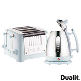 Dualit Lite Kettle and 4-Slot Toaster Set in Ice Blue