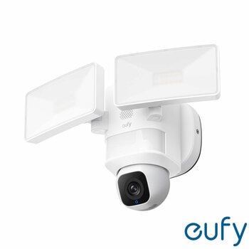 eufy Floodlight Cam E30 Outdoor Security Camera with Built-In Lights - No Monthly Fees