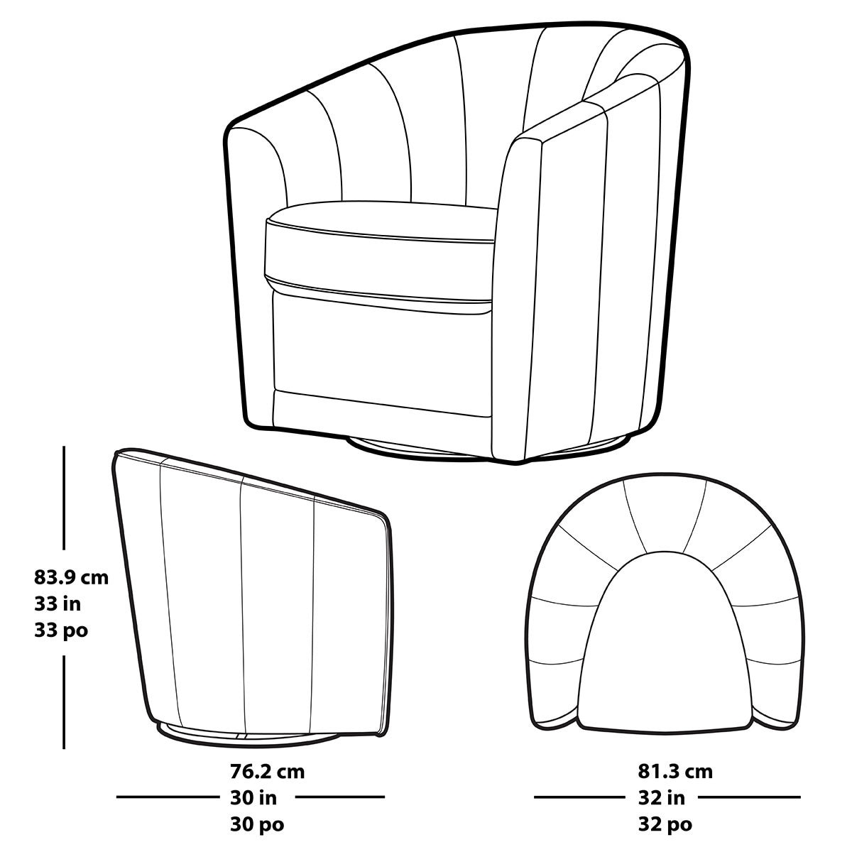 Natuzzi Grey Leather Swivel Accent Chair Costco UK