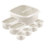 Tramontina Food Container Set cream