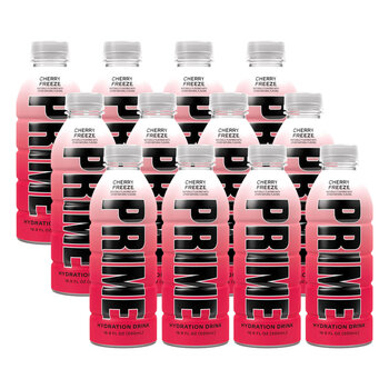 PRIME Hydration Cherry Freeze Drink, 12 x 500ml