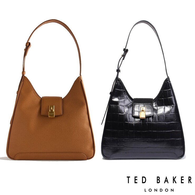 Ted Baker Chelse Padlock Leather Shoulder Bag Ted Baker Chelse Padlock Leather Shoulder Bag