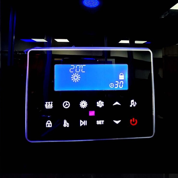 Insignia 1820 x 1230  x 2150mm Split Shower & Sauna Wood at costco.co.uk