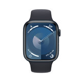 Apple Watch Series 9 GPS, 45mm Midnight Aluminium Case with Midnight Sport Band M/L, MR9A3QA/A