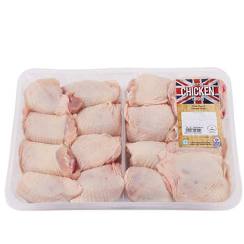 British Chicken Thighs, Variable Weight 1kg - 3kg