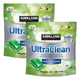 Kirkland Signature Ultra Clean Laundry Bio Detergent Capsules, 2 x 60 Pack