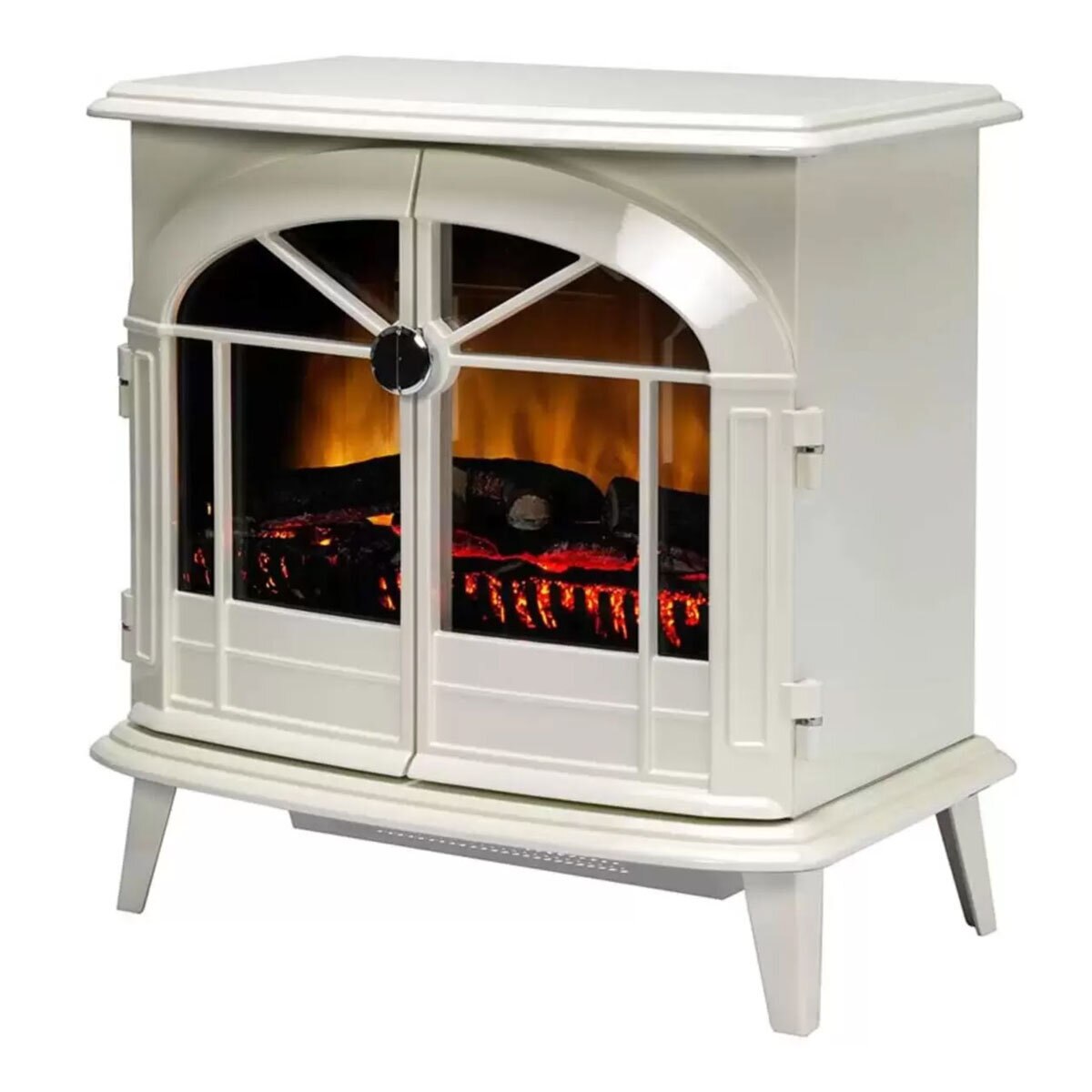 Dimplex Chevalier Optiflame Electric Stove in Cream, 2kW ...