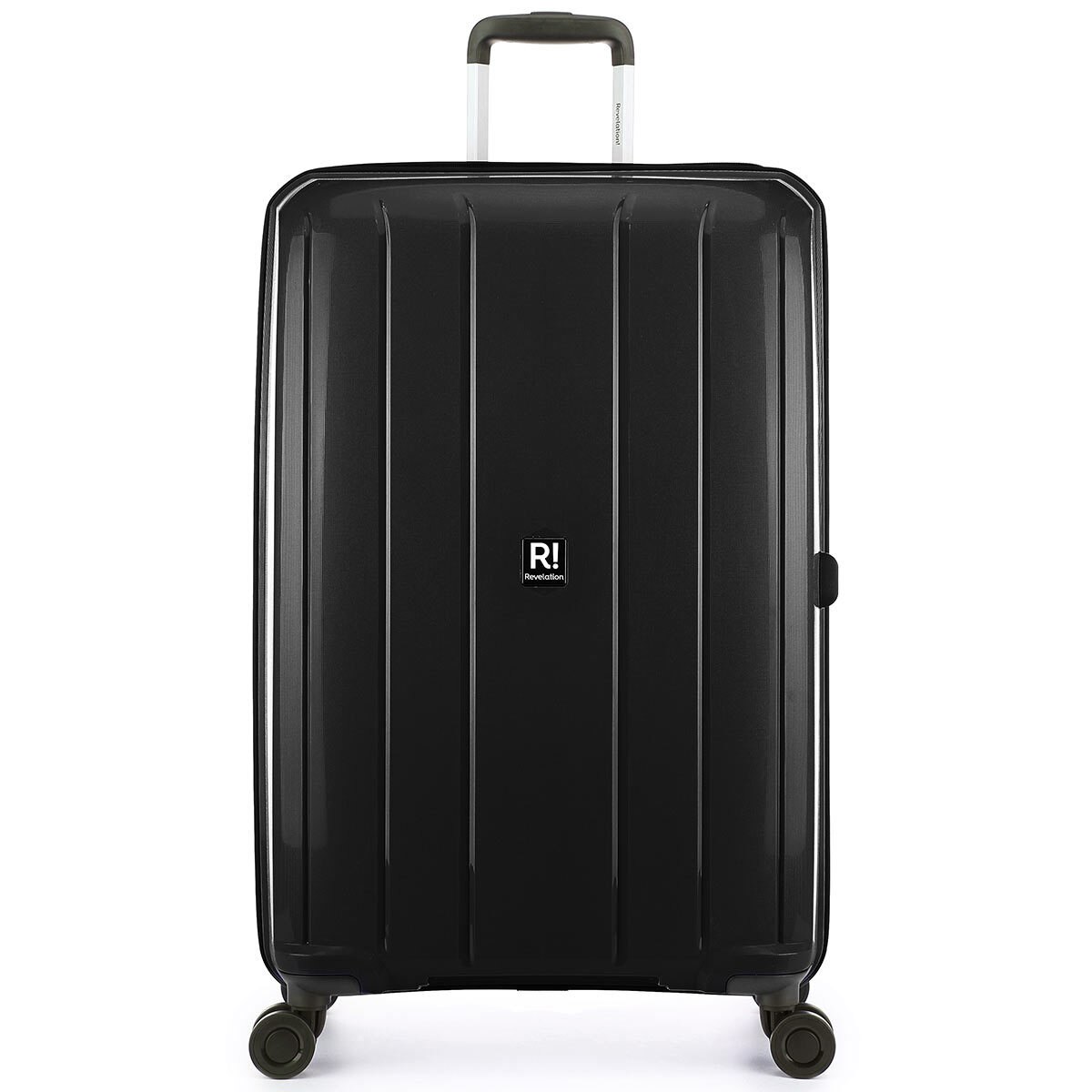 Revelation by Antler Trinidad 3 Piece Hardside Suitcase Set, Black