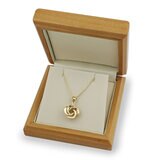 14ct Yellow Gold Love Knot Pendant