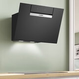 Bosch Series 4, DWK67FN60B, 60cm, Wall Mounted Cooker Hood, A Rated in Black