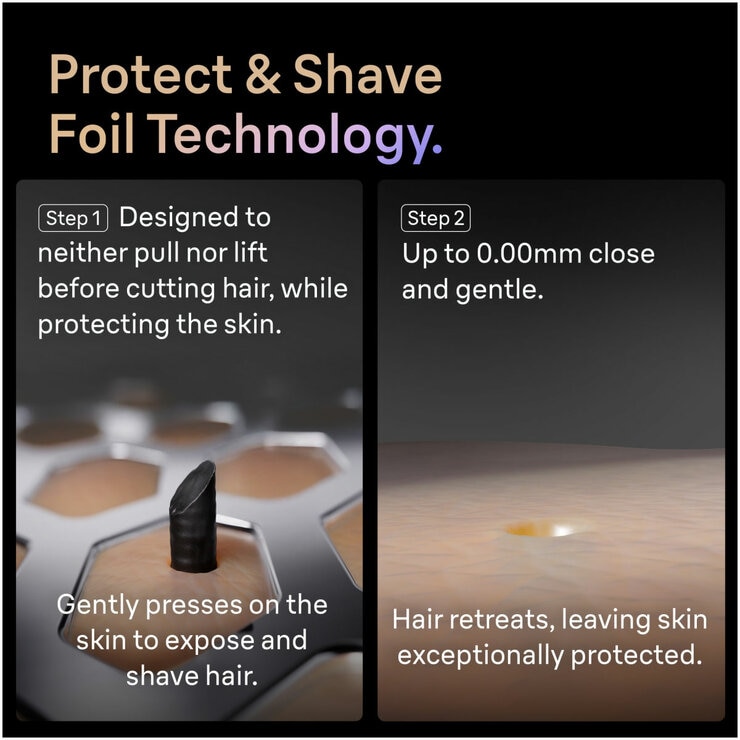 Lifestyle image of Braun Series 9 Pro+ Shaver with foil technology