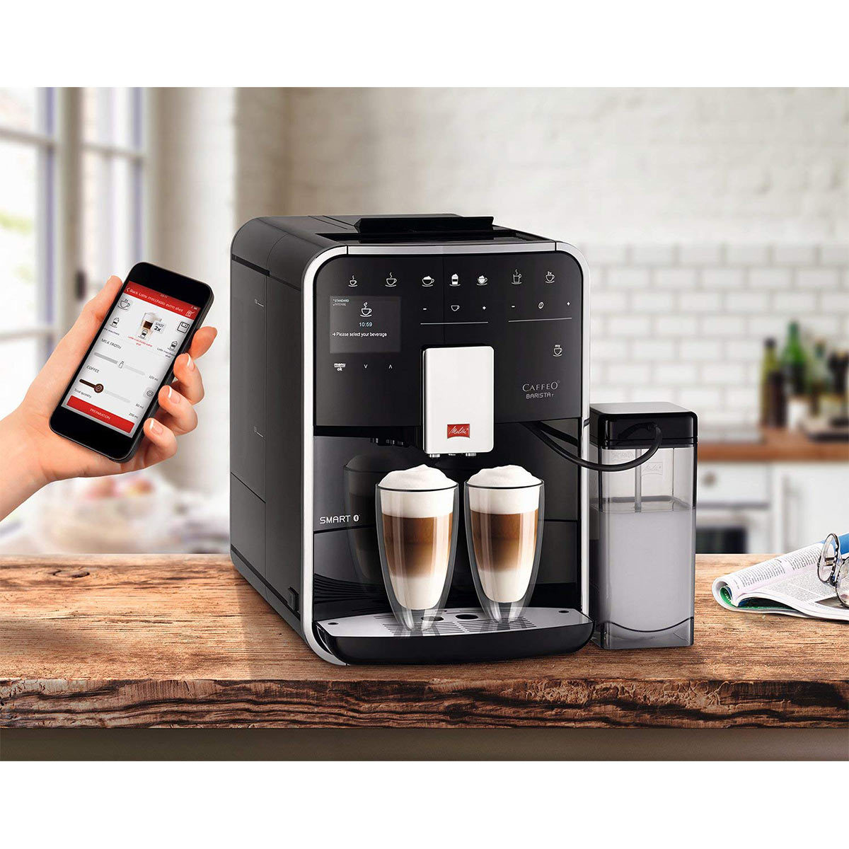 Melitta Barista T SMART Black Bean to Cup Coffee Machine F83/0-102 .