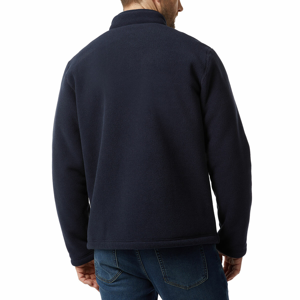 32 Degrees Men's Weekend Sherpa Fleece in Navy