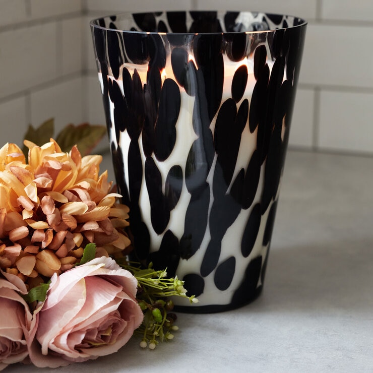 Torc Fragranced 4 Wick Scented Glass Candle, 5.5kg in Clear Vase Torc Fragranced 4 Wick Scented Glass Candle, 5.5kg in Clear Vase