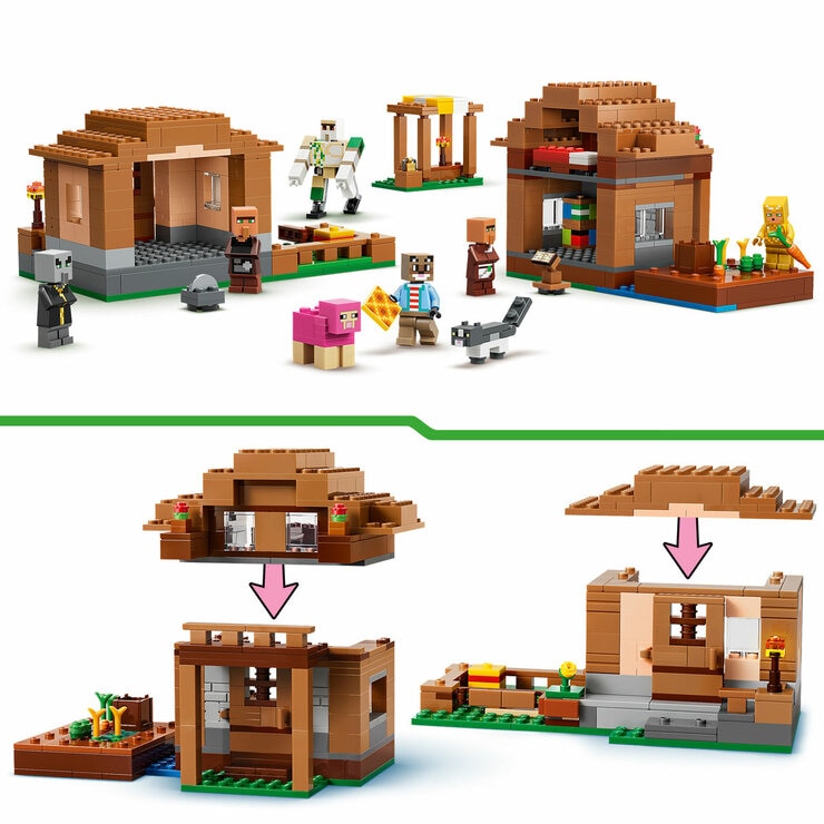 LEGO Minecraft Evoker Village Attack - Model 21596 (9+ Years) LEGO Minecraft Evoker Village Attack - Model 21596 (9+ Years)