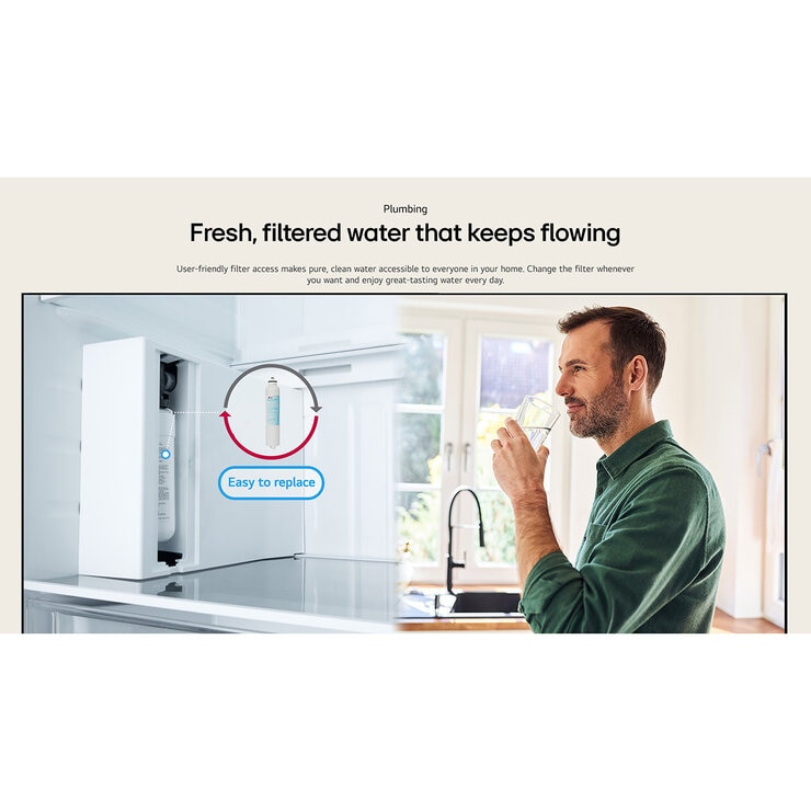 LG GSJC40EPPE Multidoor Fridge Freezer, E Rated in Black