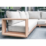 Norfolk Leisure Living Darlington Deep Seating Corner Patio Set