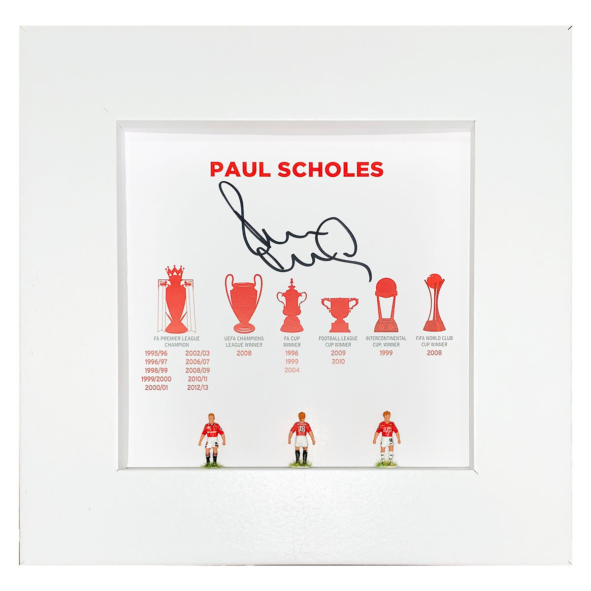 Paul Scholes Manchester United Subbuteo Frame
