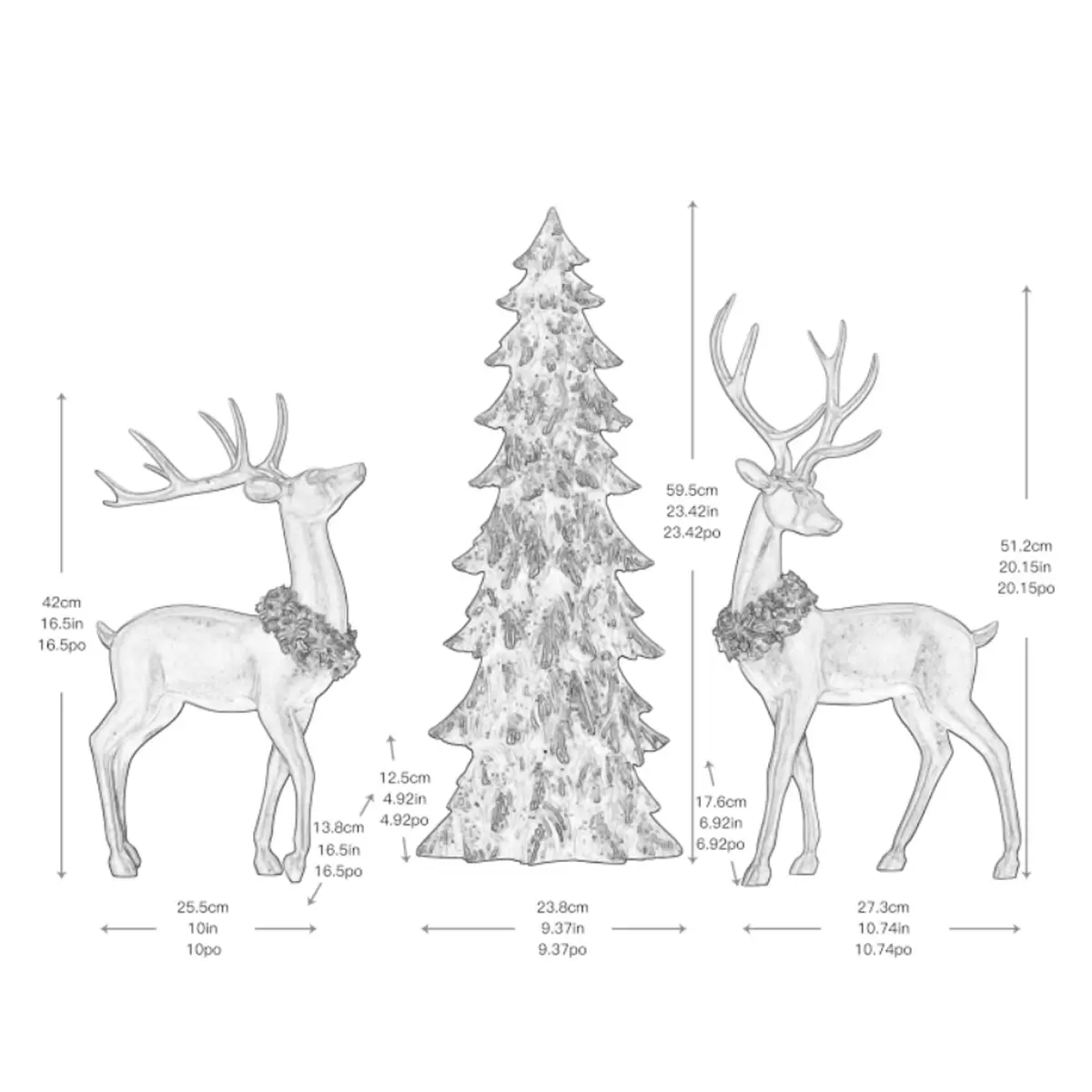 Buy Holiday Deer with Tree Box Image at costco.co.uk