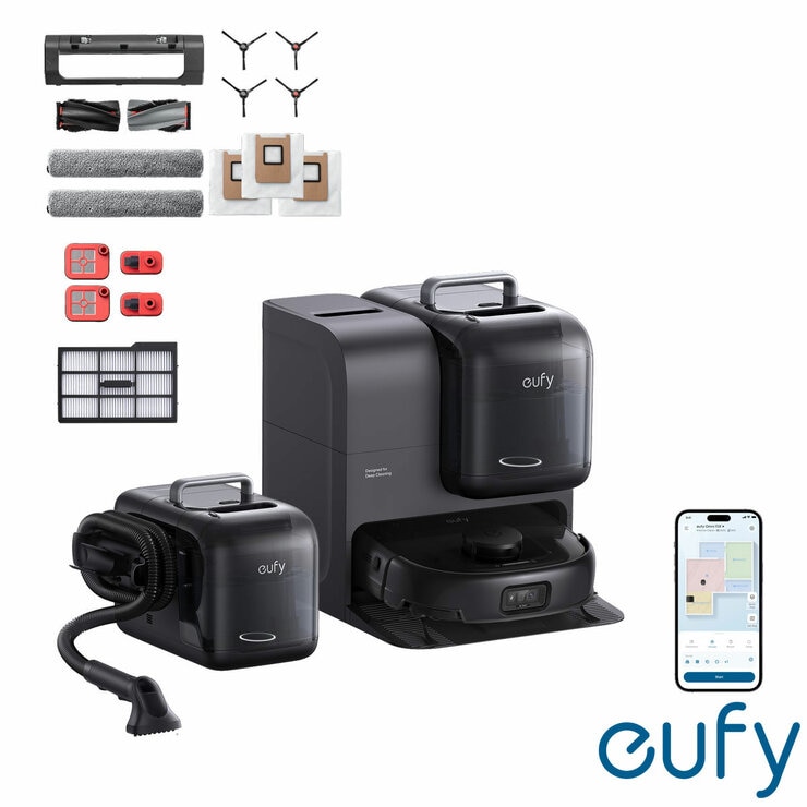 eufy Omni E28 Robot Vacuum & Mop with All-in-One Station, Portable Deep Cleaner & Accessory Kit eufy Omni E28 Robot Vacuum & Mop with All-in-One Station, Portable Deep Cleaner & Accessory Kit