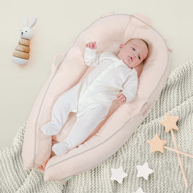 Kally Sleep Baby Nest Pillow (08 Months), Pink Costco UK