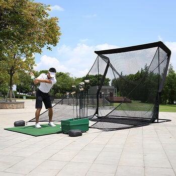 On Par Deluxe Home Golf Driving Net