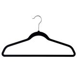 1 Black Hanger on white background