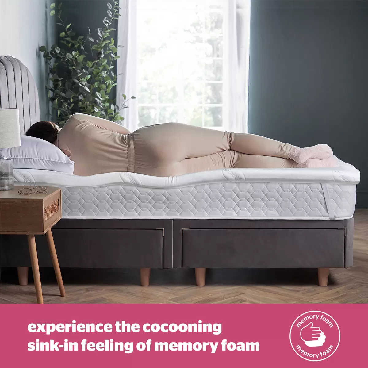 Silentnight Impress 7cm Memory Foam Mattress Topper in 4 Sizes Comfort Support - Picture 12 of 40
