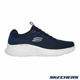 Skechers Mens Lite Pro Frenner Trainer in Navy