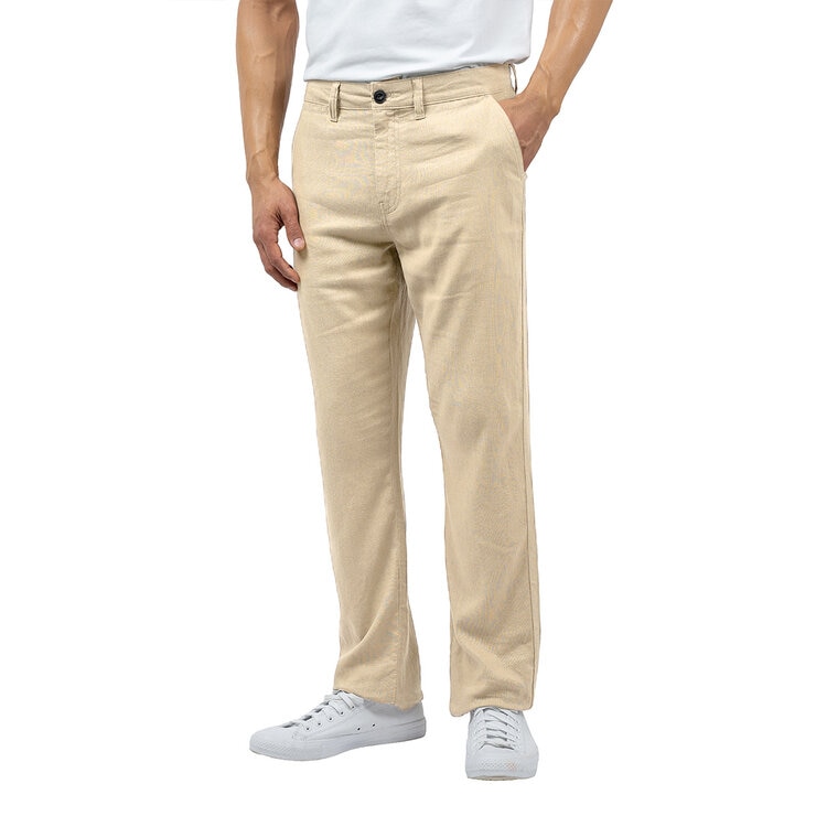 Jachs Men's Linen Chino Pant