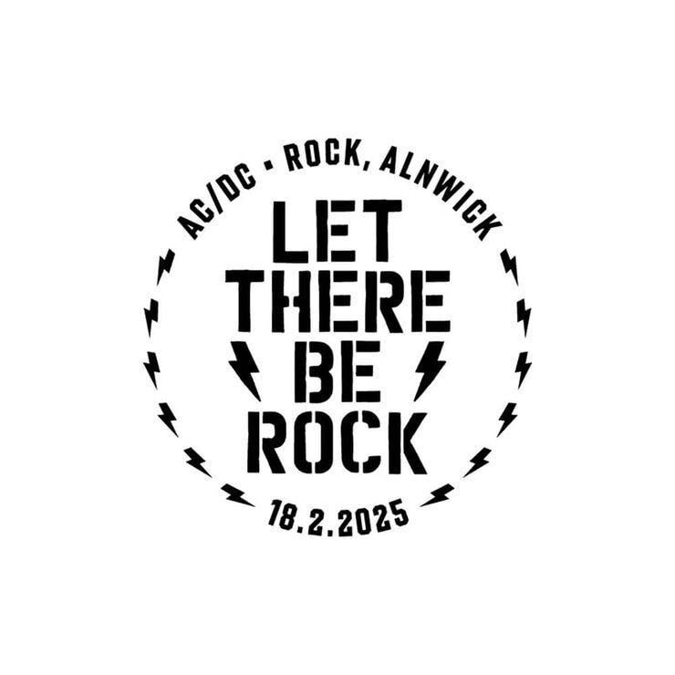 AD/DC Stamps & Medal Cover Live Wires from Royal Mail