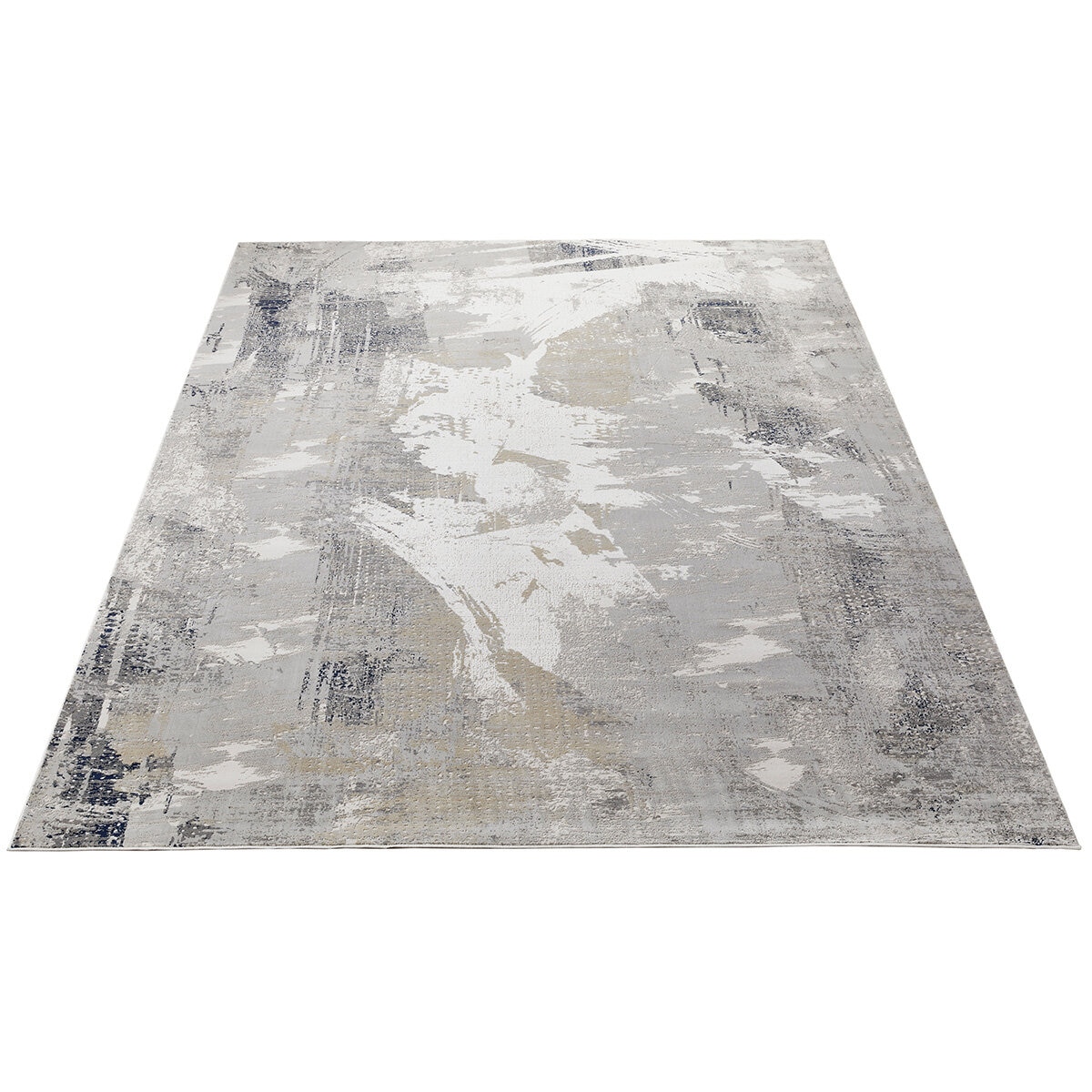 Concept Looms Skyline Grey & Navy Rug, in 3 Sizes