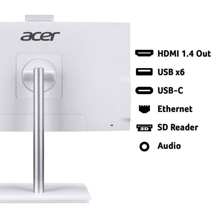 Acer C27-195ES, Intel Core i7, 16GB RAM, 1TB SSD, 27 Inch All in One Desktop PC, DQ.BNREK.006