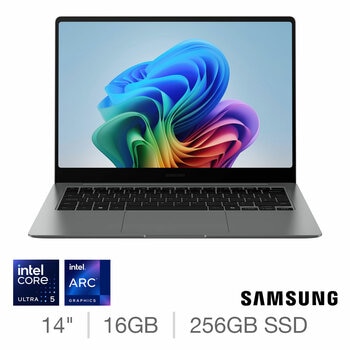 Samsung Galaxy Book5 Pro, Intel Core Ultra 5, 16GB RAM, 256GB SSD, 14 Inch AMOLED Laptop, NP944XHA-KG3UK