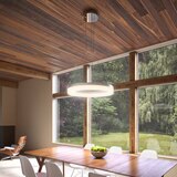 Lifestyle image of optical light in dining room