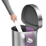 Cut out image showing bin liner container within bin