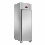 Contender FZU004 Commercial 600L Single Door Catering Freezer, D Rated in Stainless Steel